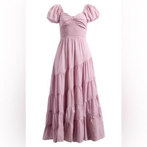 Free People Pink Maxi Dress
